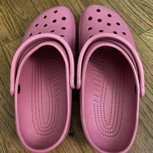 Pink Crocs